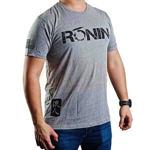 Ronin Tactics Bushido T-Shirt - Heather Grey - M