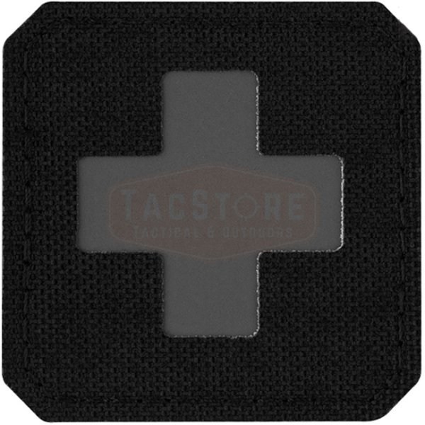 M-Tac Medic Cross Laser Cut Patch - Black / Grey