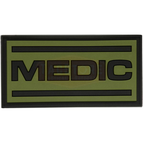 M-Tac Medic Rubber Patch - Olive / Black