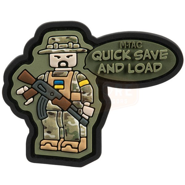 M-Tac Quick Save Rubber Patch - Multicam