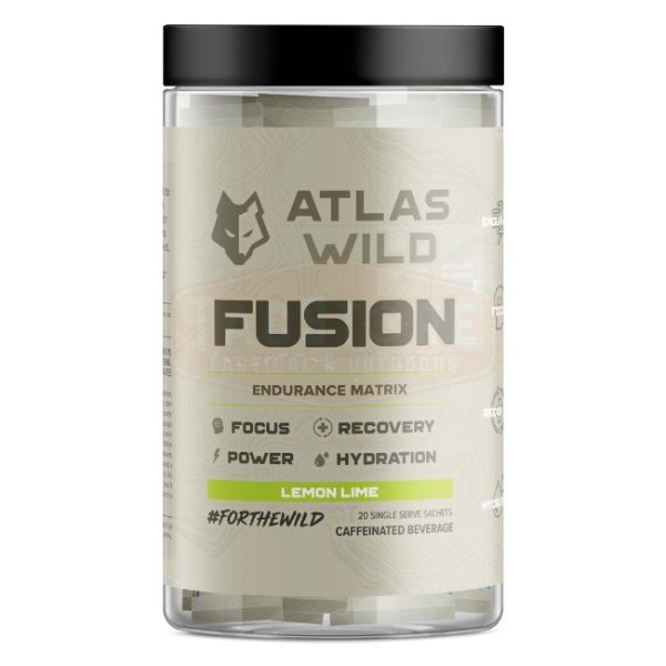 Atlas Wild Fusion Lemon Lime 20 Single Serve Sachets