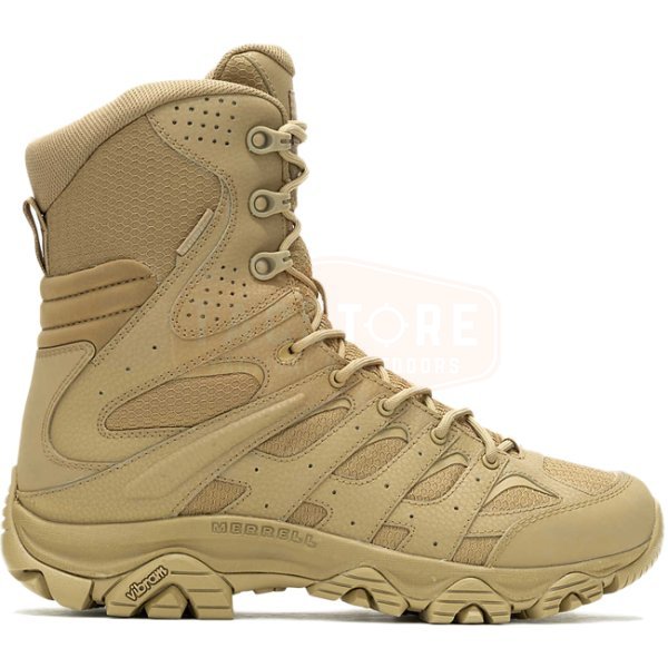 Merrell MOAB 3 8 Inch Tactical Zip WP - Dark Coyote - UK 4