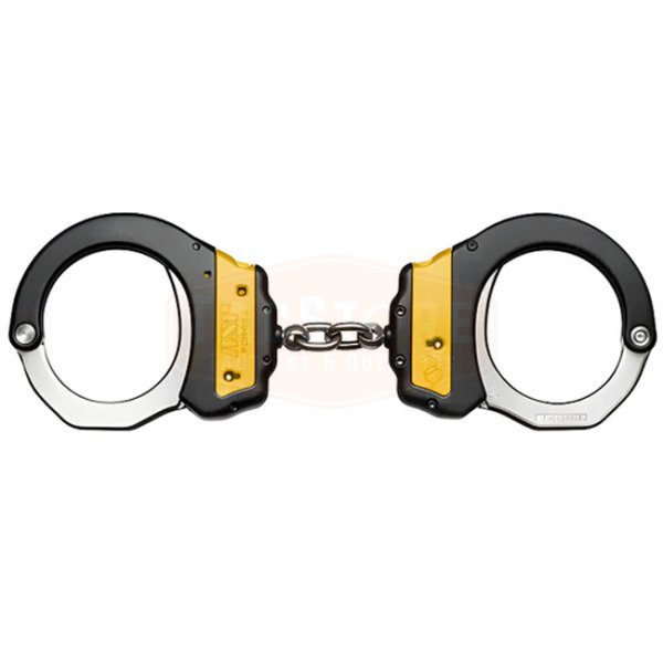 ASP Identifier Chain Ultra Plus Cuffs Steel Bow - Yellow