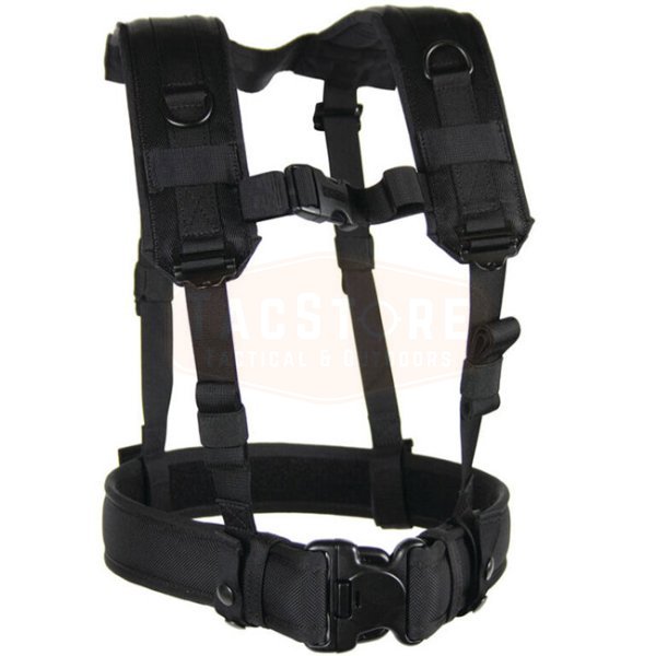 BLACKHAWK Load Bearing Suspenders & Military Gear Harness - Black