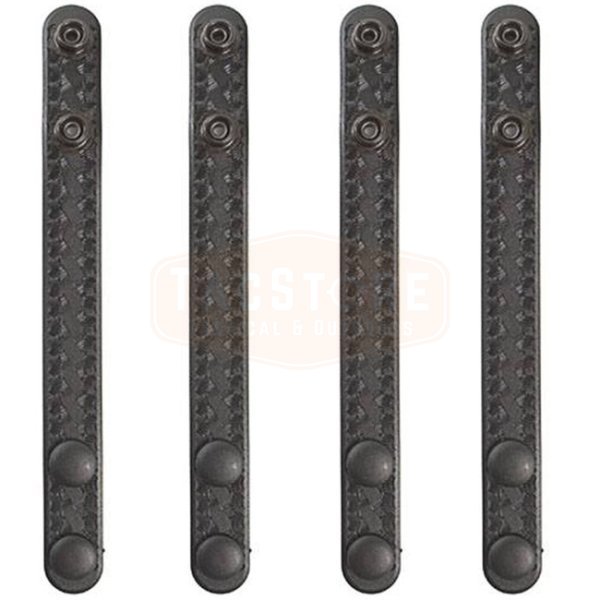 BLACKHAWK Molded Belt Keepers Basketweave - Black