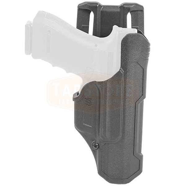 BLACKHAWK T-Series L2D Duty Holster Plain SIG P320/250 LH - Black