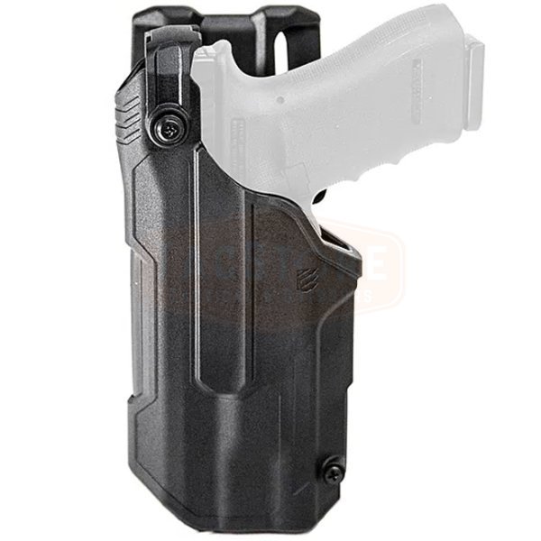 BLACKHAWK T-Series L3D Duty Holster Glock 17/19/22/23/31/32/47 TLR-1/2 LH - Black