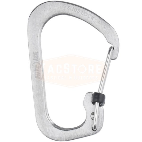 Nite Ize Carabiner Slidelock Steel #2 - Grey