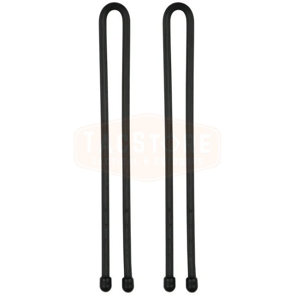 Nite Ize Gear Tie Reusable Rubber Twist Tie 2 Pack 12 Inch - Black