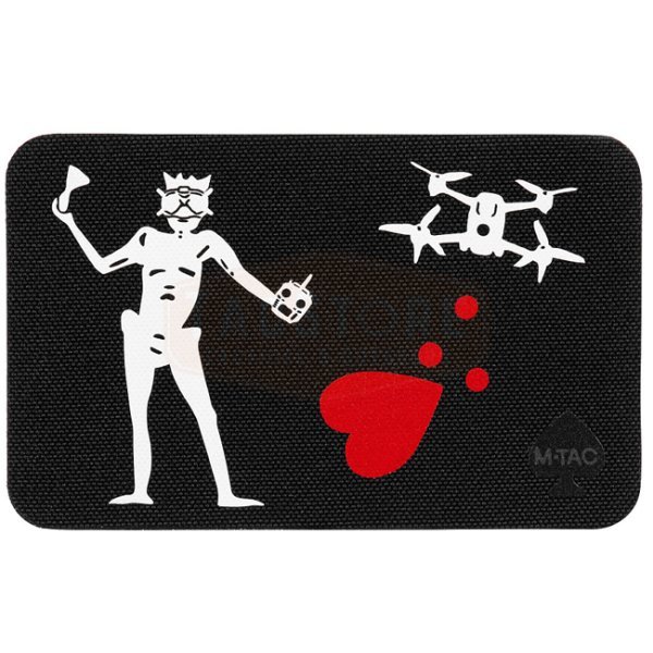 M-Tac Blackbeard Drone Print Patch - Black