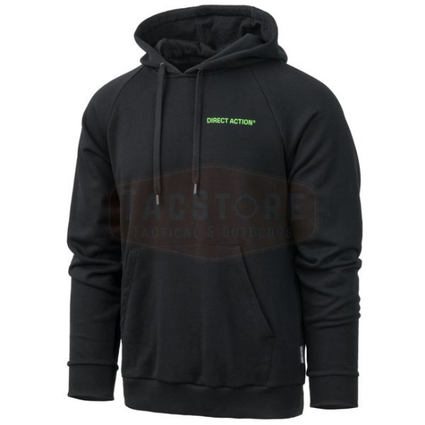 Direct Action Hoodie Into The Dark - Black - S