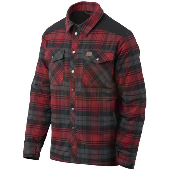 Helikon-Tex Winter Warden Shirt - Slate Crimson Plaid - XS