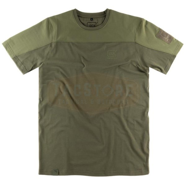 Glock Perfection Tactical T-Shirt - Green - 2XL