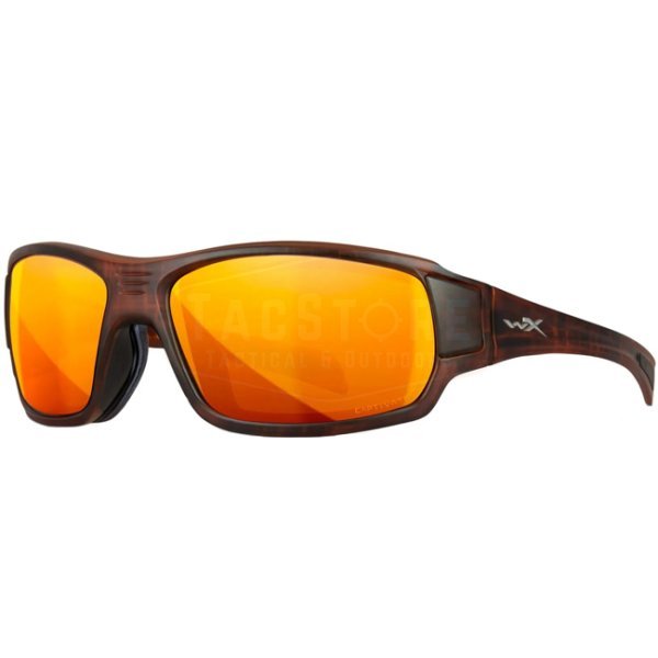 Wiley X WX Breach Captivate Polarized Bronze Mirror - Brown