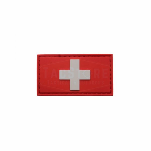 Pitchfork Swiss Flag Patch - Color