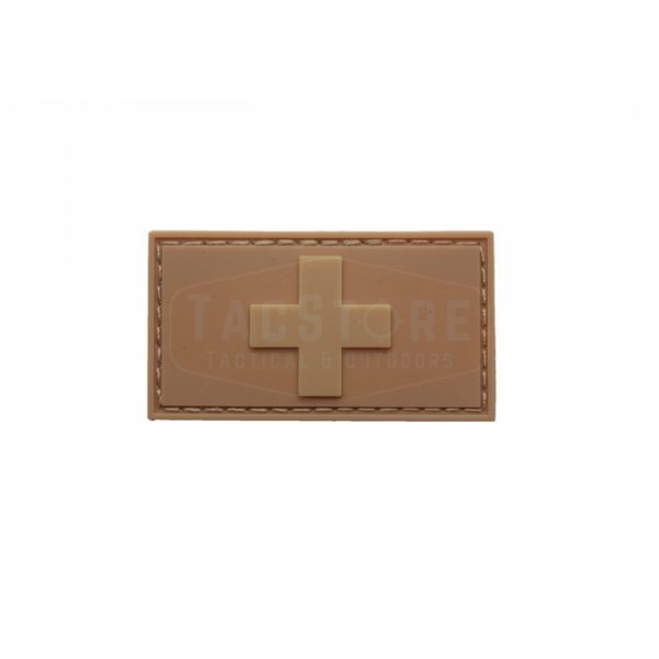 Pitchfork Swiss Flag Patch - Tan