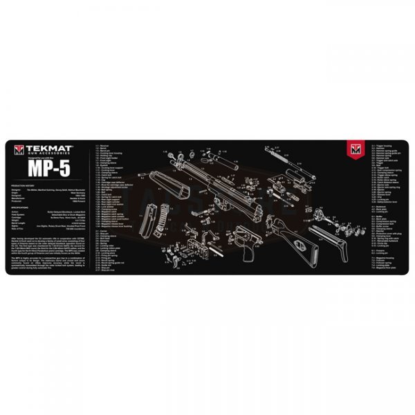 TekMat Cleaning & Repair Mat - H&K MP5