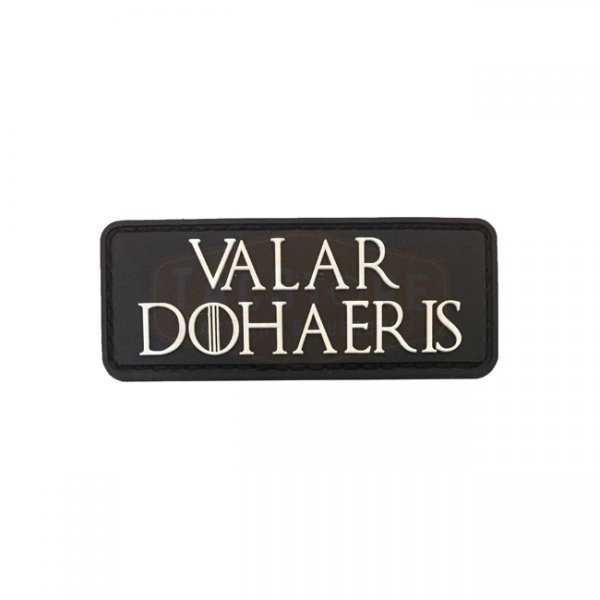 Pitchfork Valar Dohaeris Patch - Black