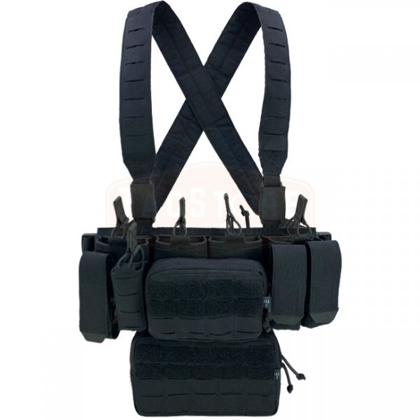 Pitchfork MCR Modular Chest Rig Complete Set - Black