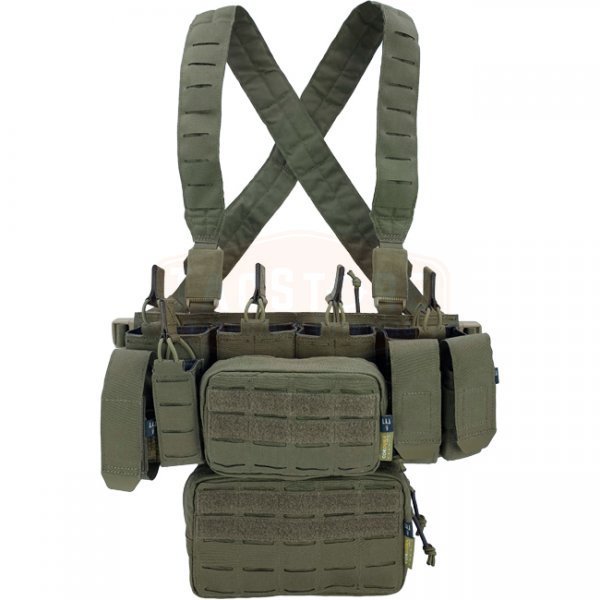 Pitchfork MCR Modular Chest Rig Complete Set - Ranger Green