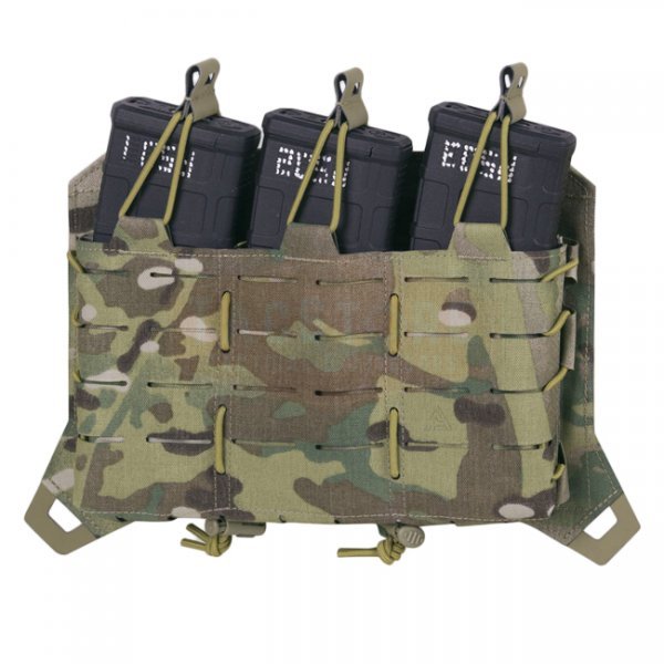 Direct Action Spitfire Triple Rifle Magazine Flap - Multicam