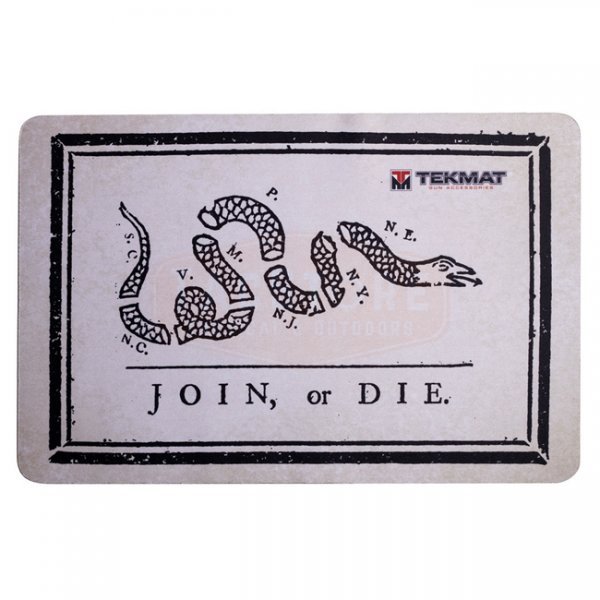 TekMat Cleaning & Repair Mat - Join Or Die Flag