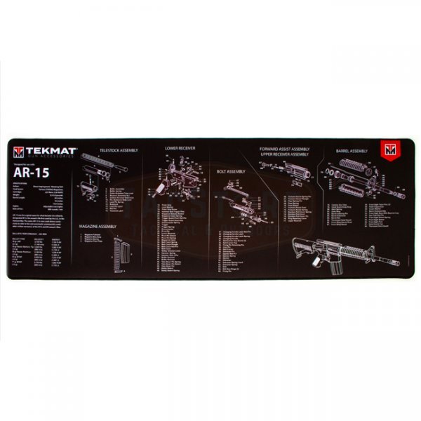 TekMat Cleaning & Repair Mat Ultra 44 - AR-15 Black