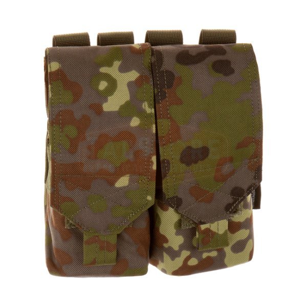 Invader Gear 5.56 2x Double Mag Pouch - Flecktarn