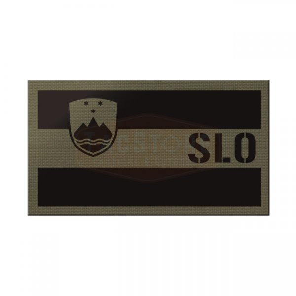 Pitchfork Slovenia IR Print Patch - Ranger Green