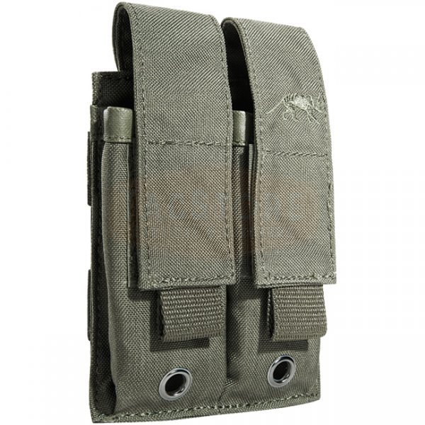 Tasmanian Tiger Double Pistol Magazine Pouch MK2 IRR - Stone Grey Olive