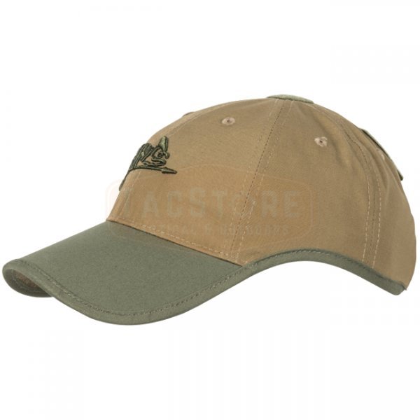 Helikon-Tex Logo Cap - Coyote / Olive Green A