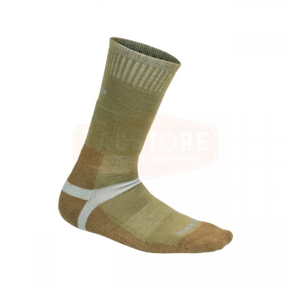 Helikon-Tex Merino Socks - Olive Green / Coyote - M