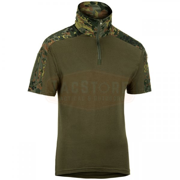 Invader Gear Combat Shirt Short Sleeve - Flecktarn - L