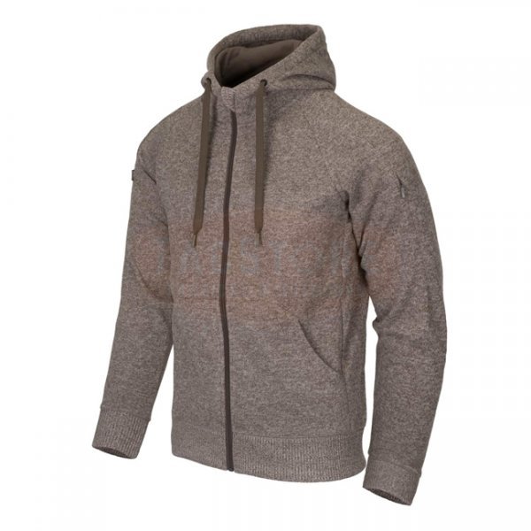 Helikon-Tex Covert Tactical Hoodie FullZip - Melange Light Tan - S