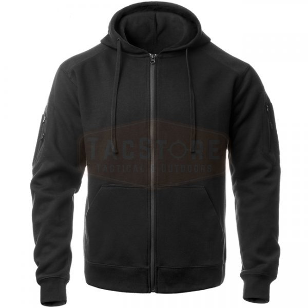 Pitchfork Tactical Hoodie Zippered - Black - S