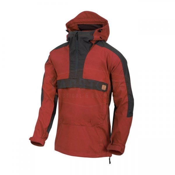 Helikon-Tex Woodsman Anorak Jacket - Crimson Sky / Ash Grey - S