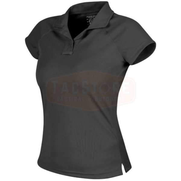 Helikon-Tex Women's UTL Polo Shirt TopCool Lite - Black - S