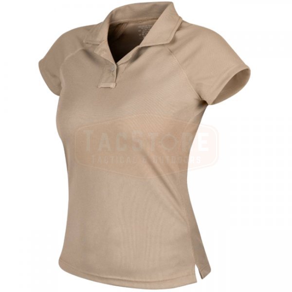 Helikon-Tex Women's UTL Polo Shirt TopCool Lite - Khaki - L