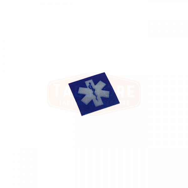 Pitchfork MEDIC Reflective Face Shield Sticker - Blue