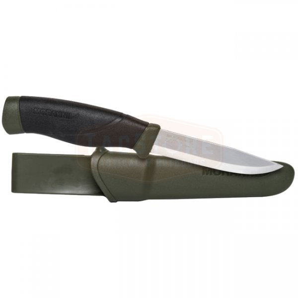 Morakniv Companion HeavyDuty MG (C) - Carbon Steel - Olive Green