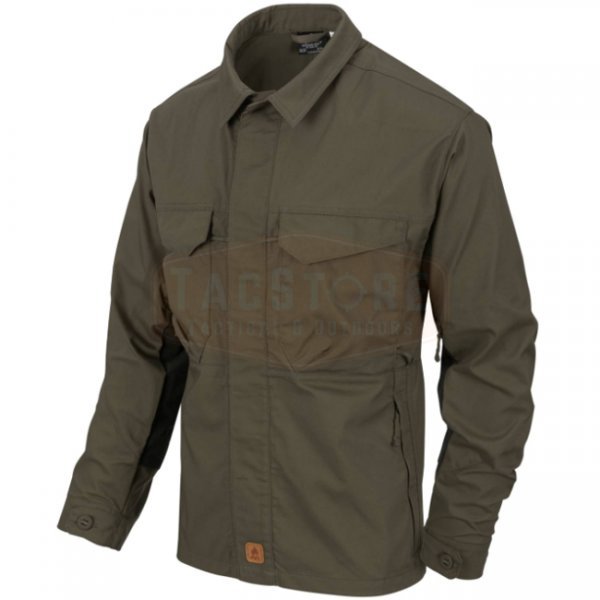 Helikon-Tex Woodsman Shirt - Taiga Green / Black A - L