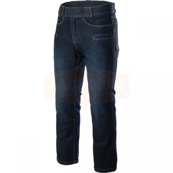 Helikon-Tex Greyman Tactical Jeans Slim - Denim Mid Dark Blue - S - Regular