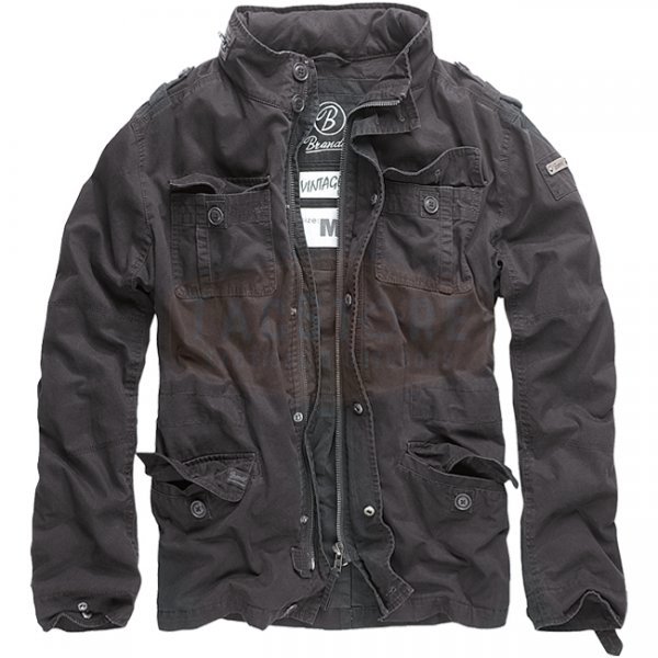 Brandit Britannia Jacket - Black - XL