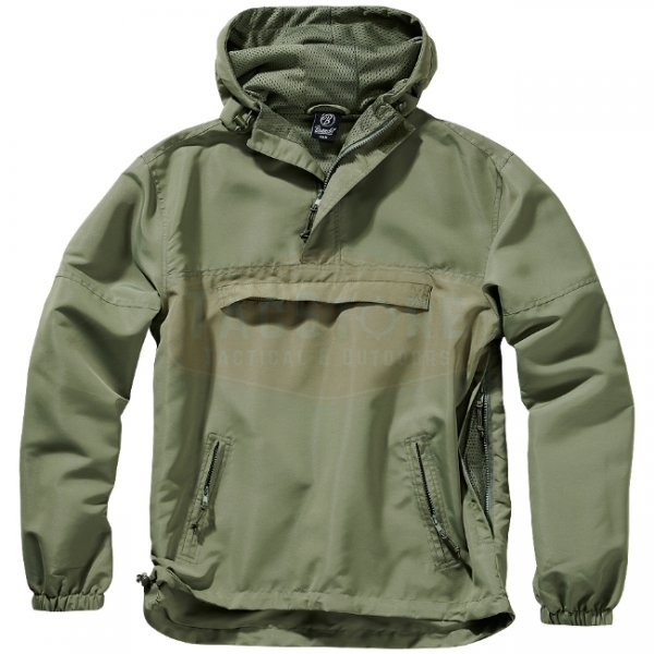 Brandit Summer Windbreaker - Olive - M