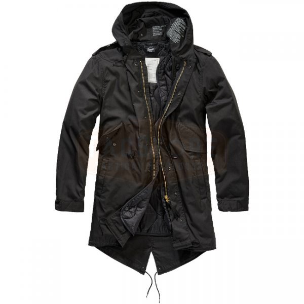 Brandit M51 US Parka - Black - L