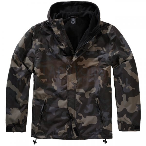 Brandit Windbreaker Frontzip - Dark Camo - XL