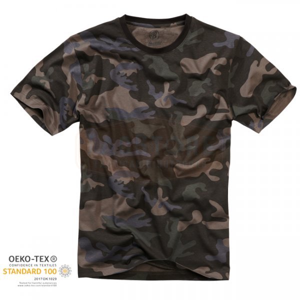 Brandit T-Shirt - Dark Camo - 2XL