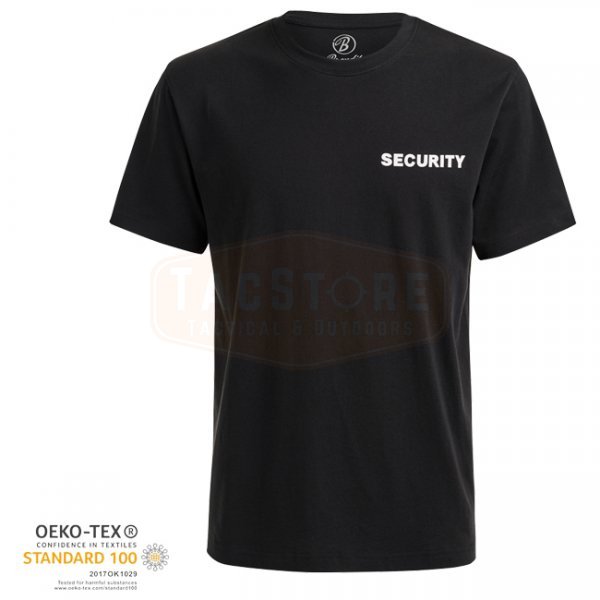 Brandit Security T-Shirt - Black - S