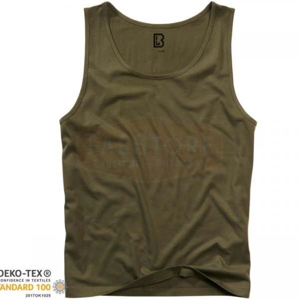 Brandit Tank Top - Olive - L