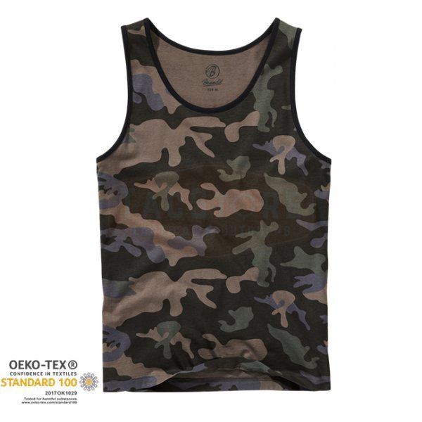 Brandit Tank Top - Dark Camo - 4XL